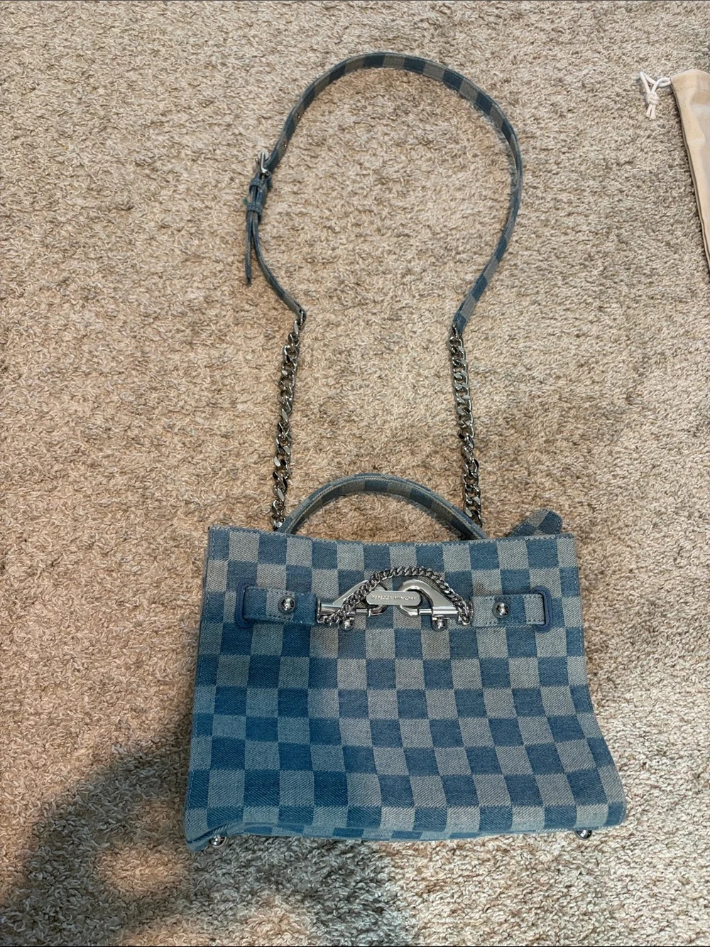 Rebecca Minkoff Denim checkered bag